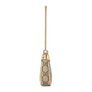 Gucci metallic Ophidia Supreme GG leather gold Bag